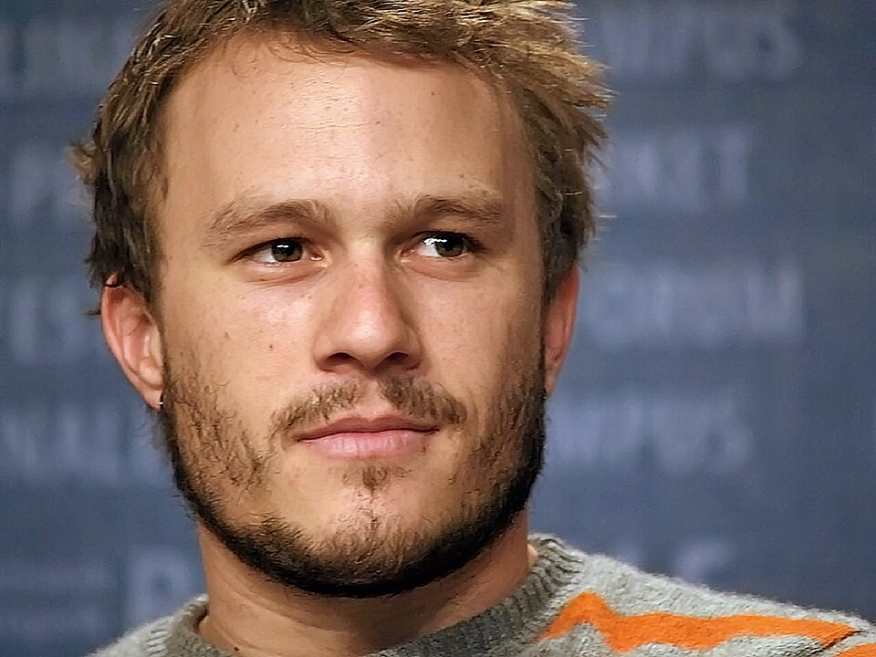 Retrato de Heath Ledger