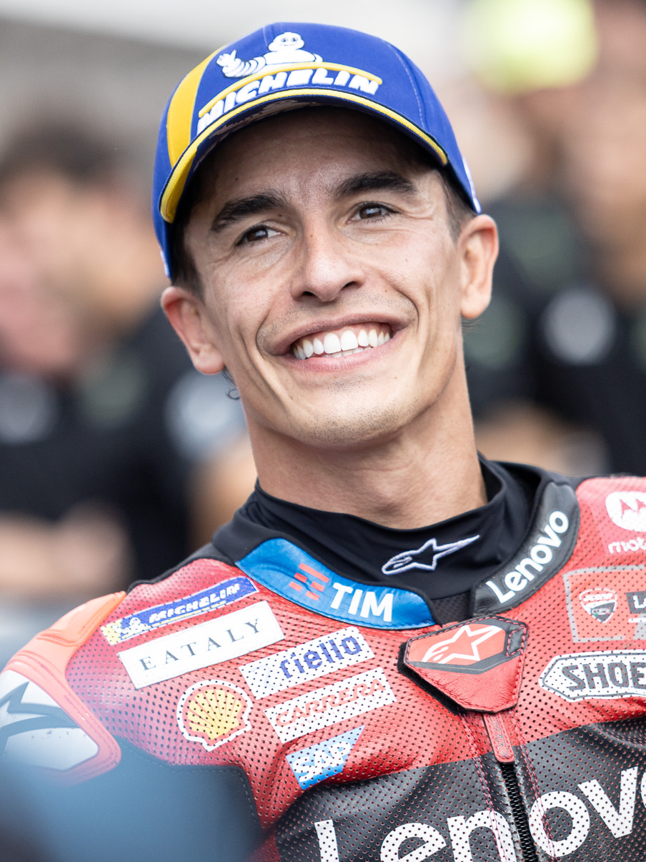 Retrato de Marc Márquez