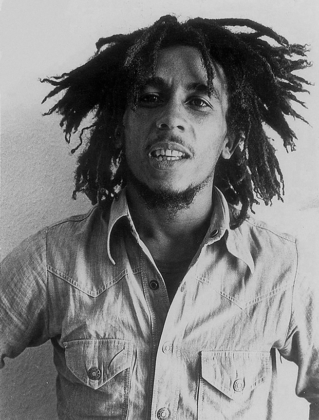 Retrato de Bob Marley