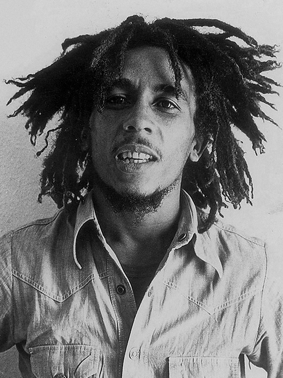 Retrato de Bob Marley