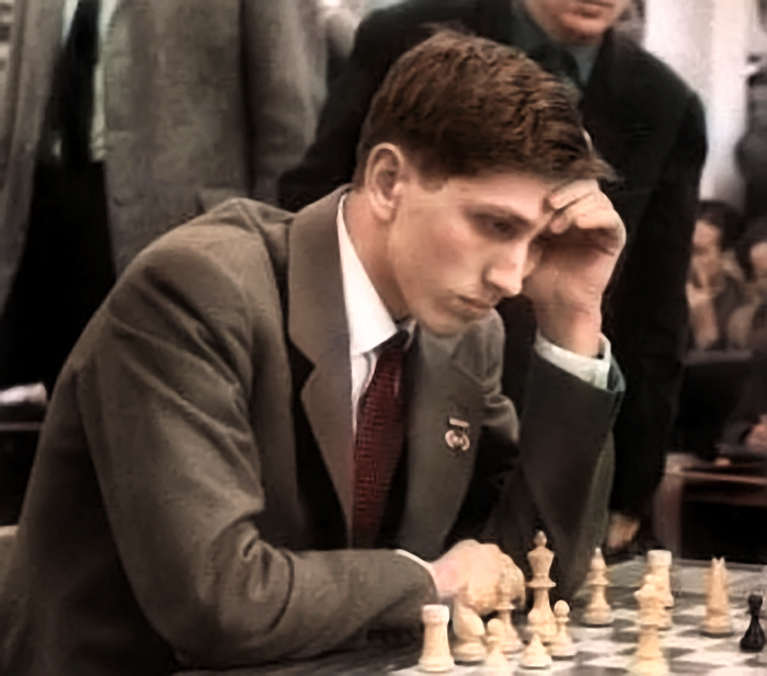 Retrato de Bobby Fischer