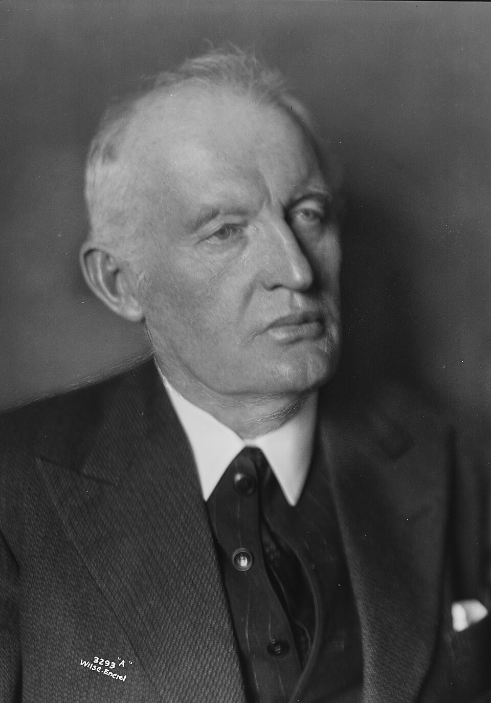 Retrato de Edvard Munch