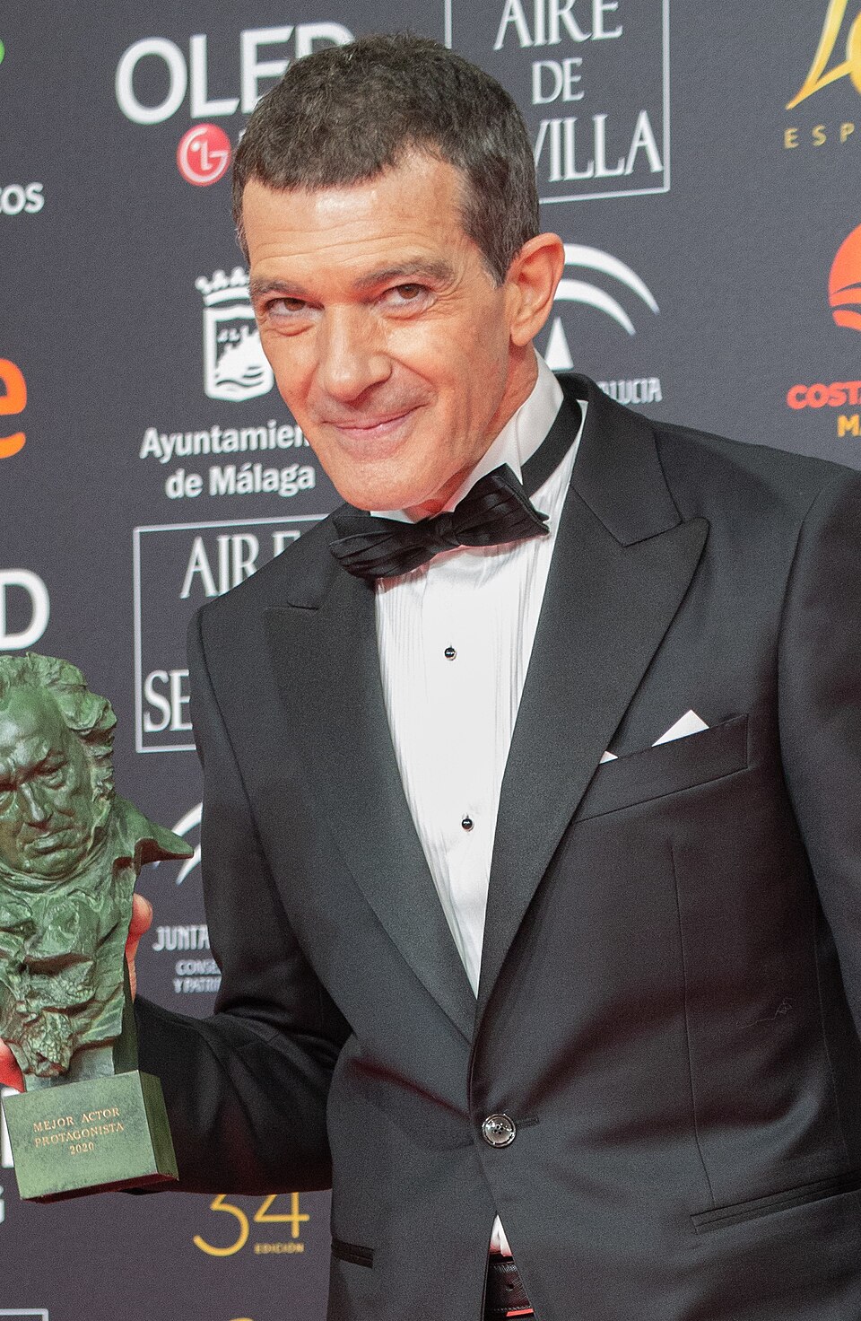 Retrato de Antonio Banderas