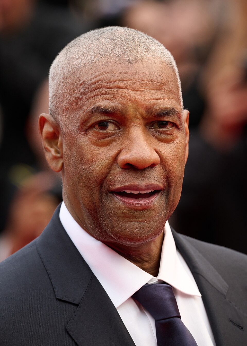 Retrato de Denzel Washington