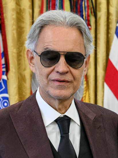 Fotografia de Andrea Bocelli