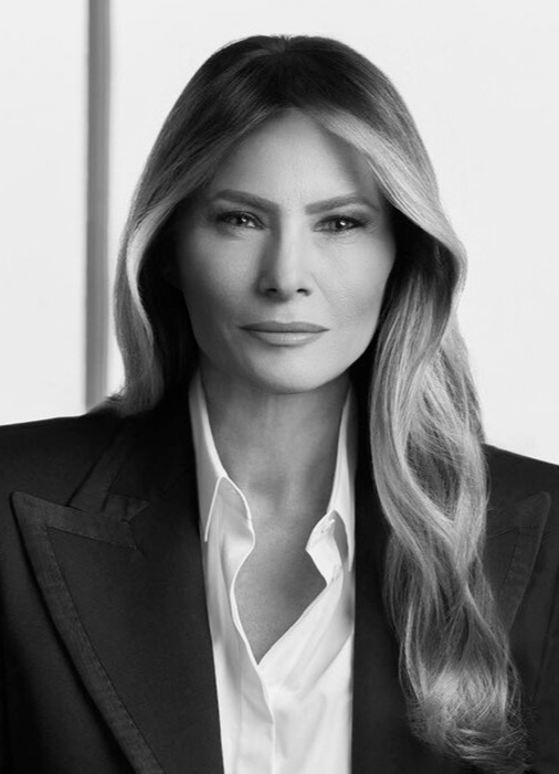 Retrato de Melania Trump