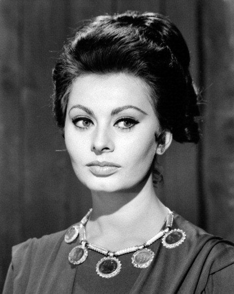 Retrato de Sophia Loren