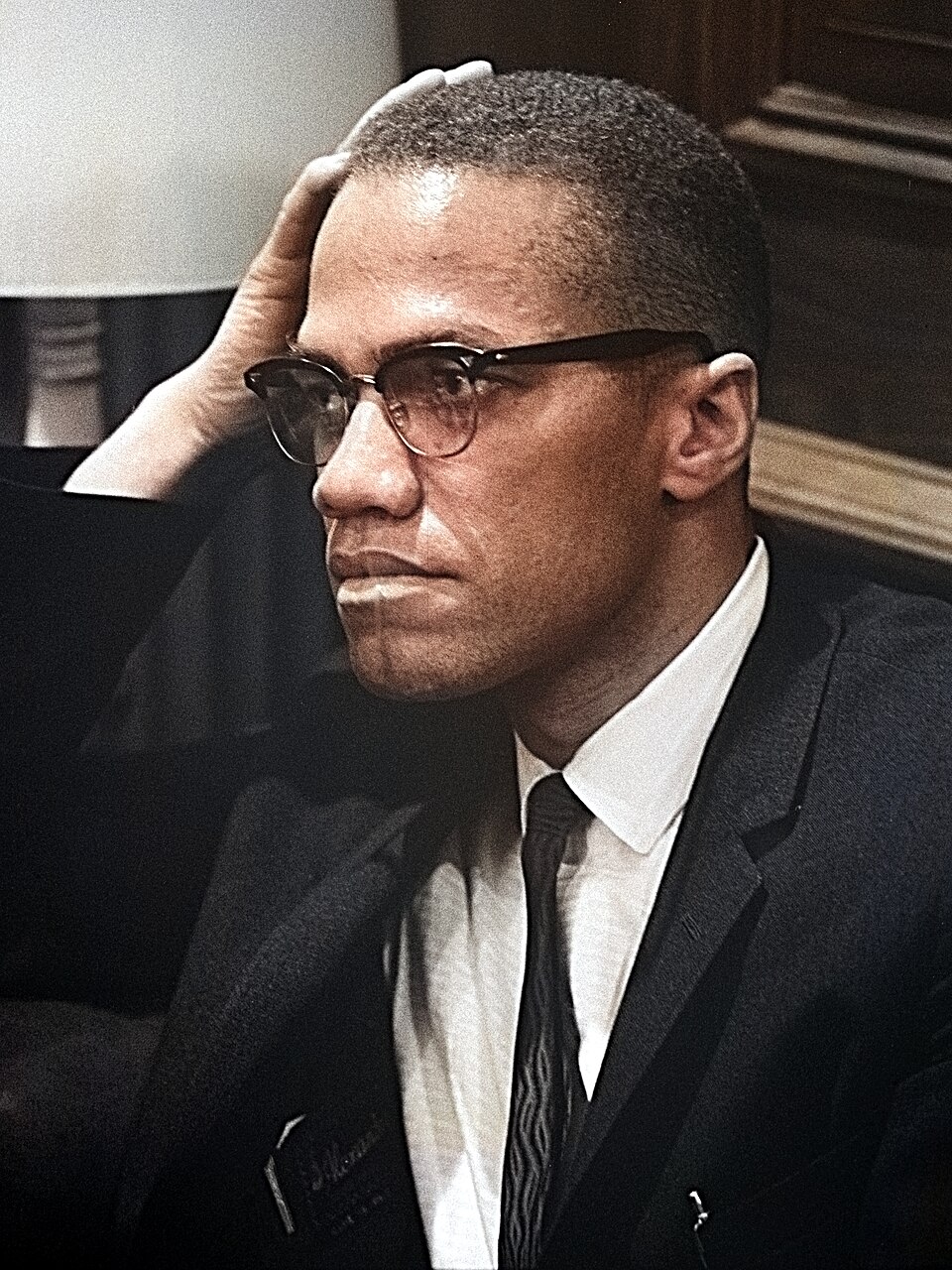Retrato de Malcolm X