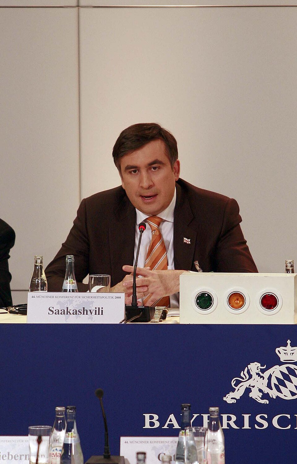 Retrato de Mikheil Saakashvili