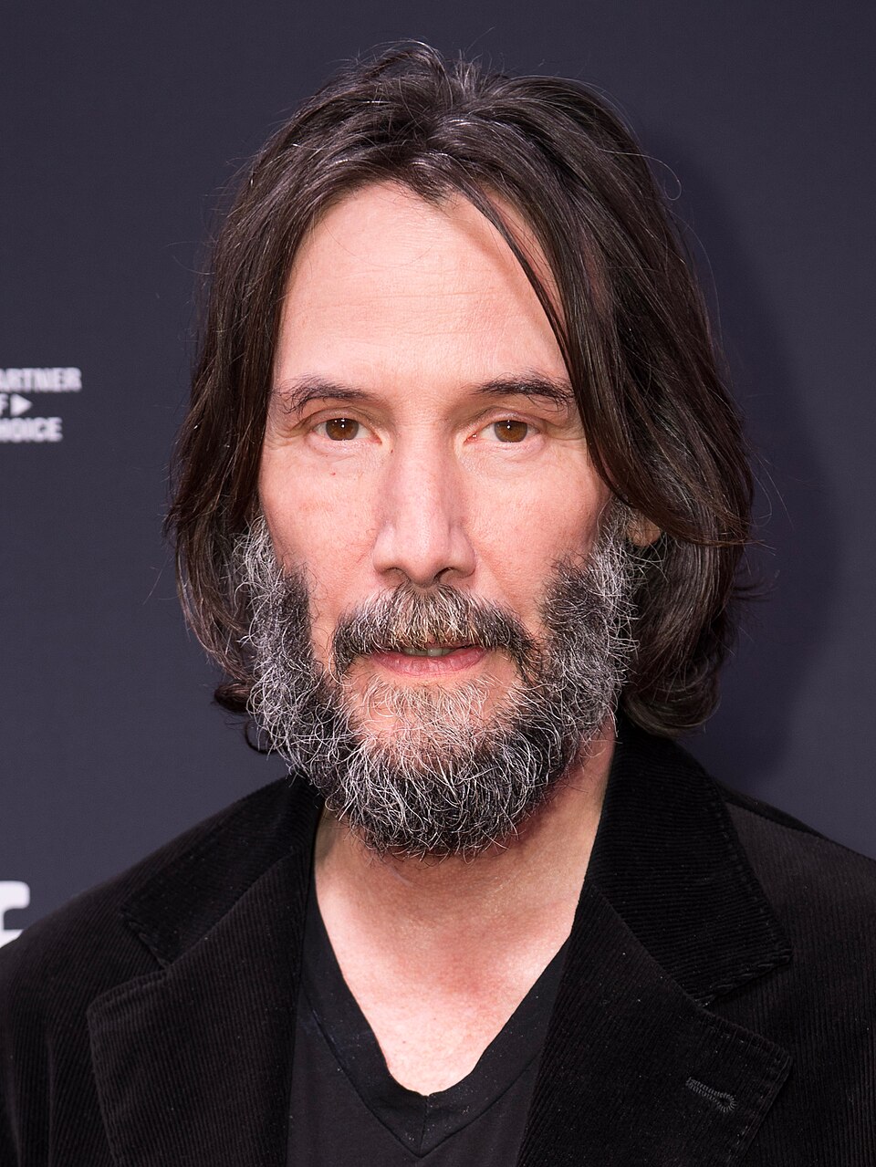 Retrato de Keanu Reeves