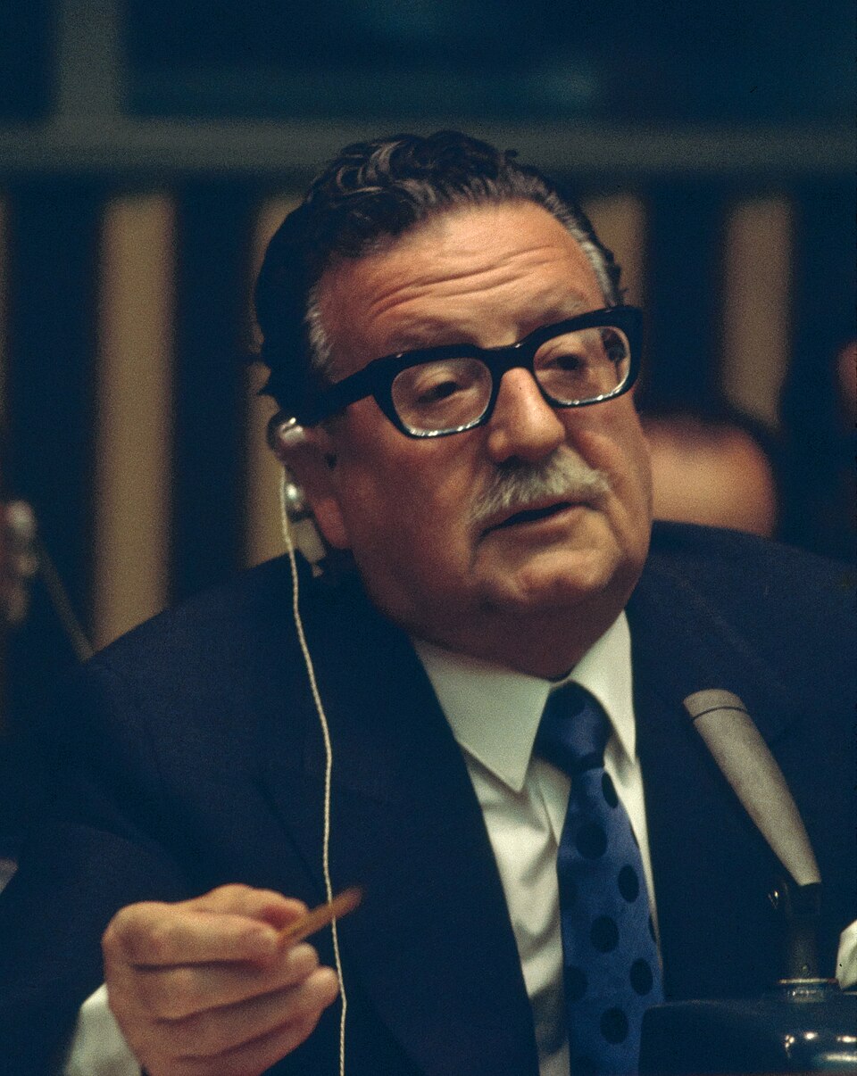 Retrato de Salvador Allende