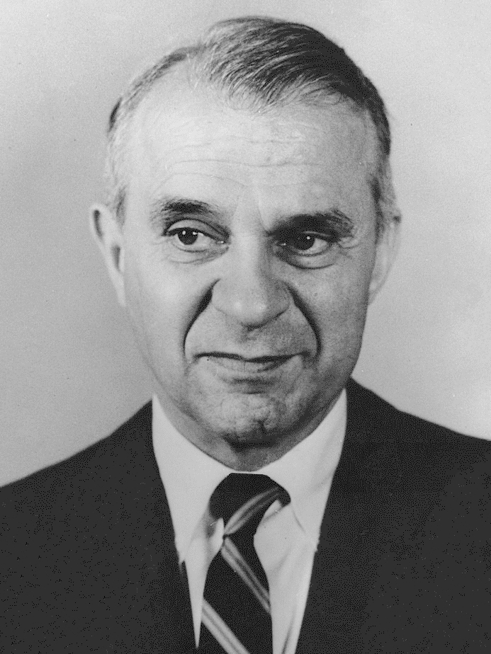 Retrato de Wassily Leontief