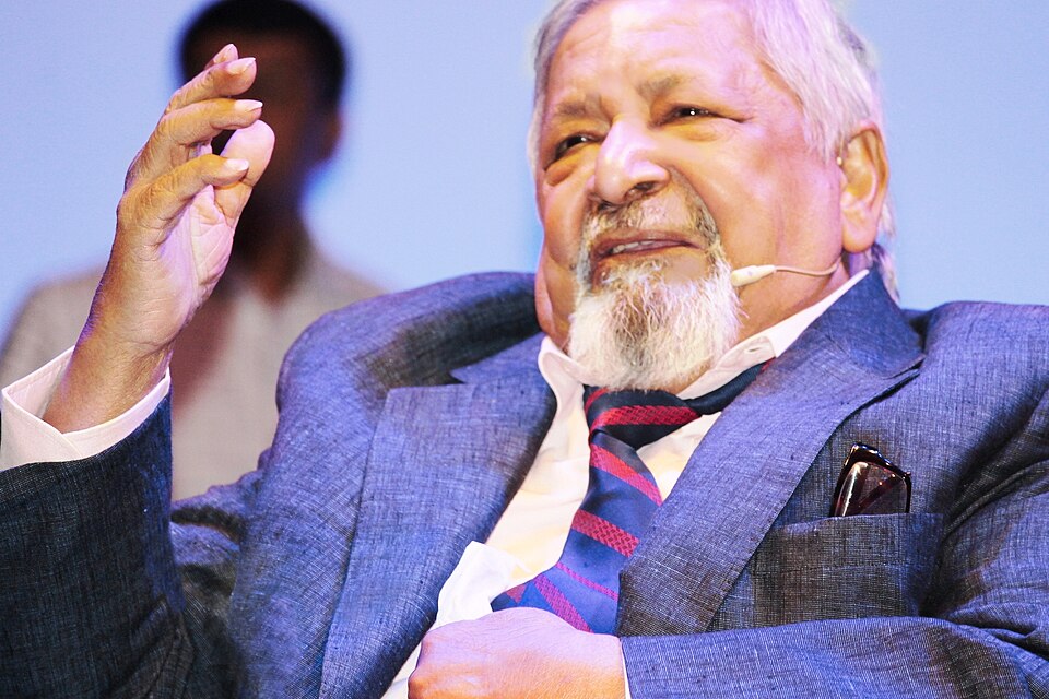 Retrato de V. S. Naipaul