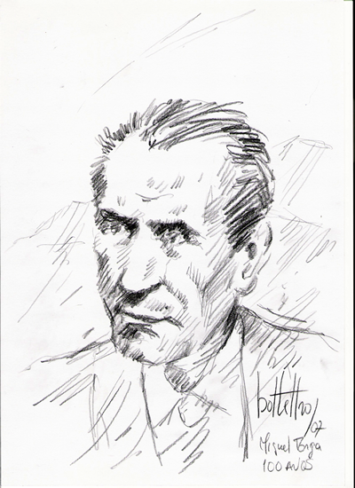 Retrato de Miguel Torga