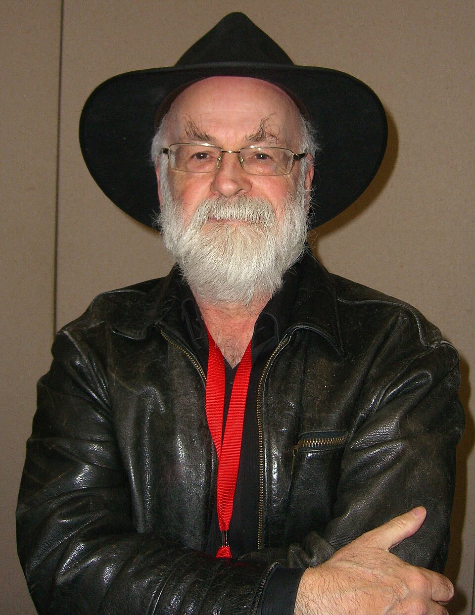 Retrato de Terry Pratchett