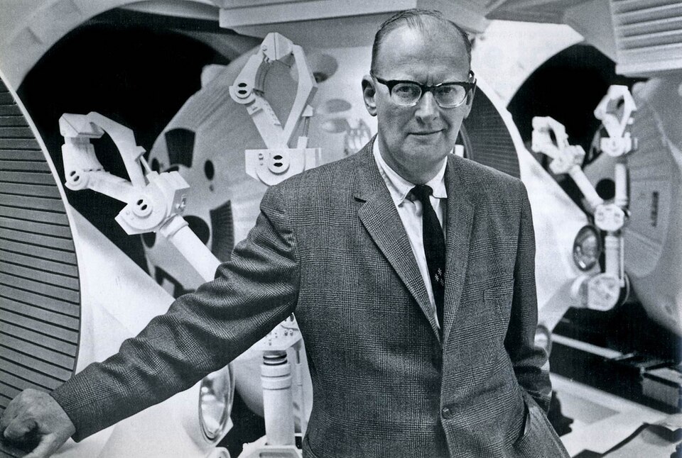 Retrato de Arthur C. Clarke