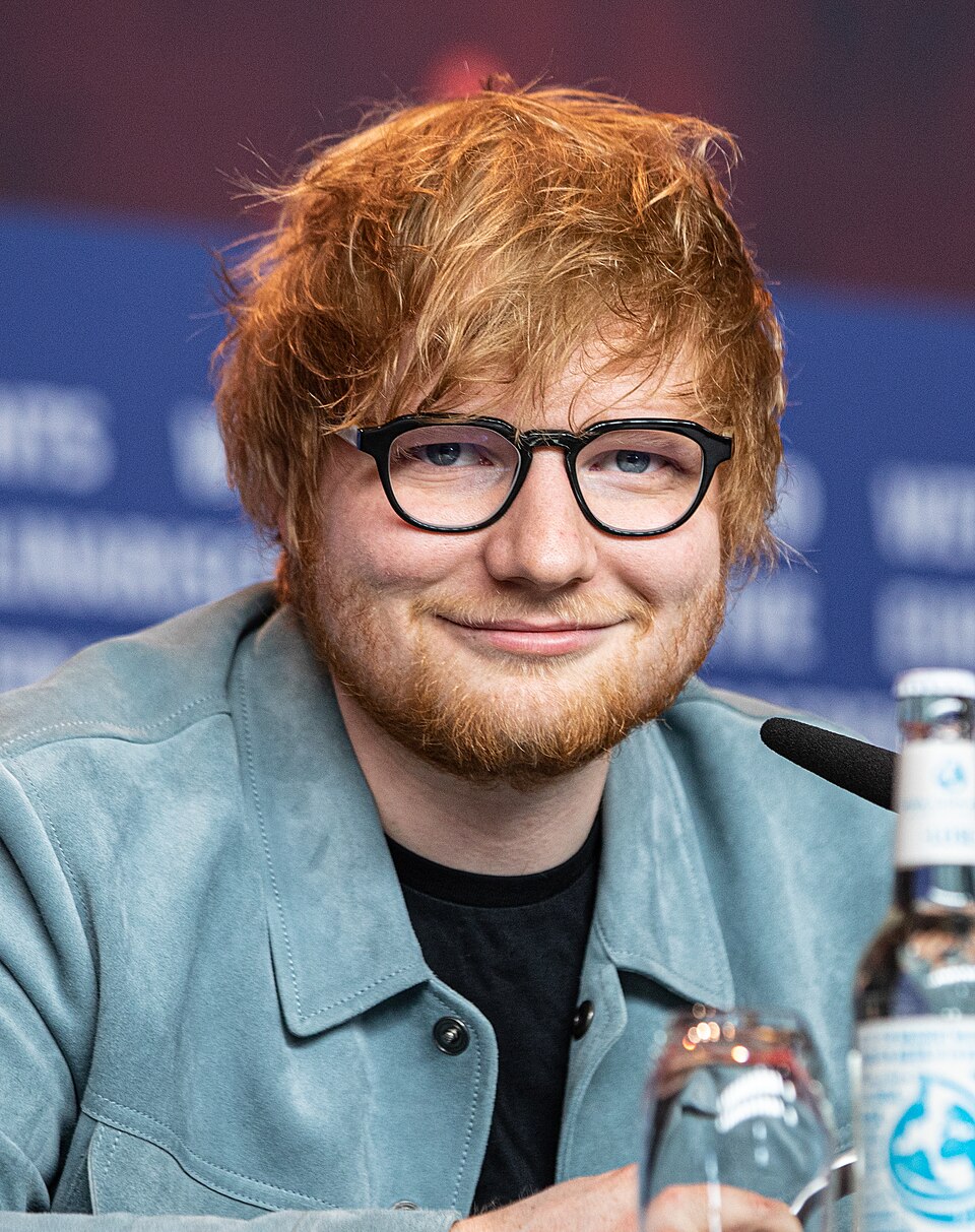 Retrato de Ed Sheeran