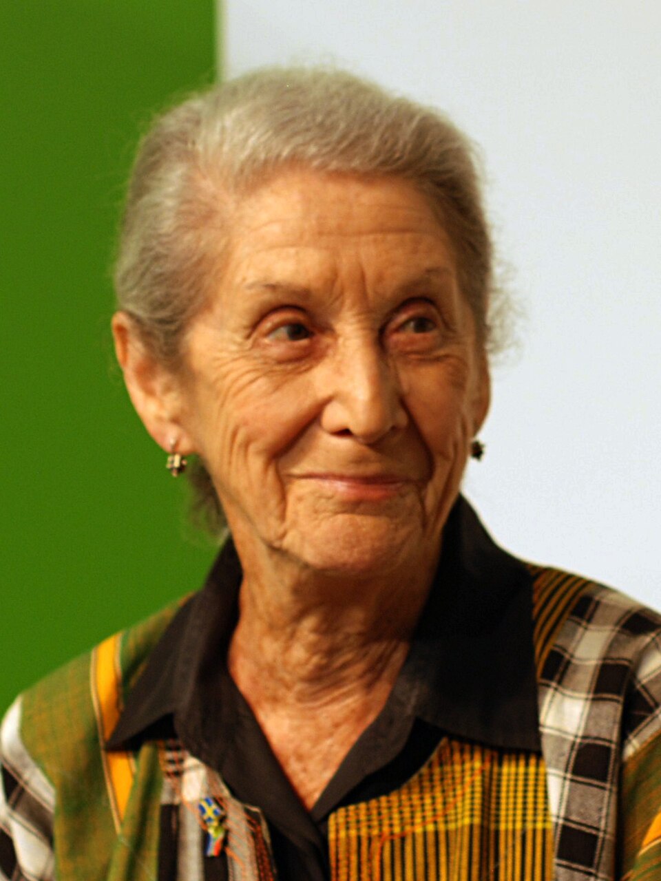 Retrato de Nadine Gordimer