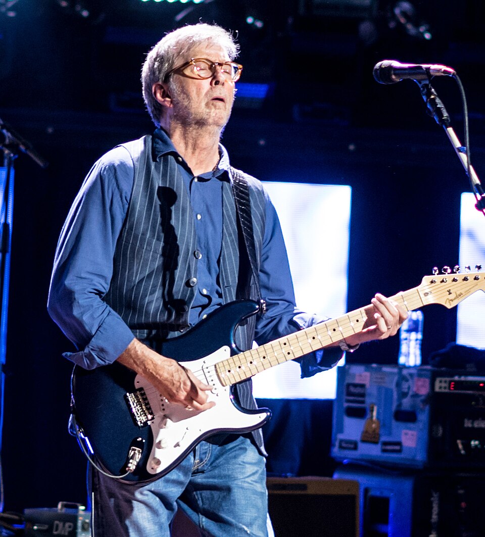 Retrato de Eric Clapton