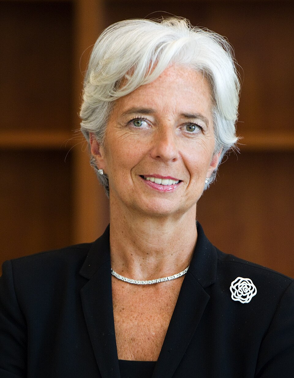 Retrato de Christine Lagarde