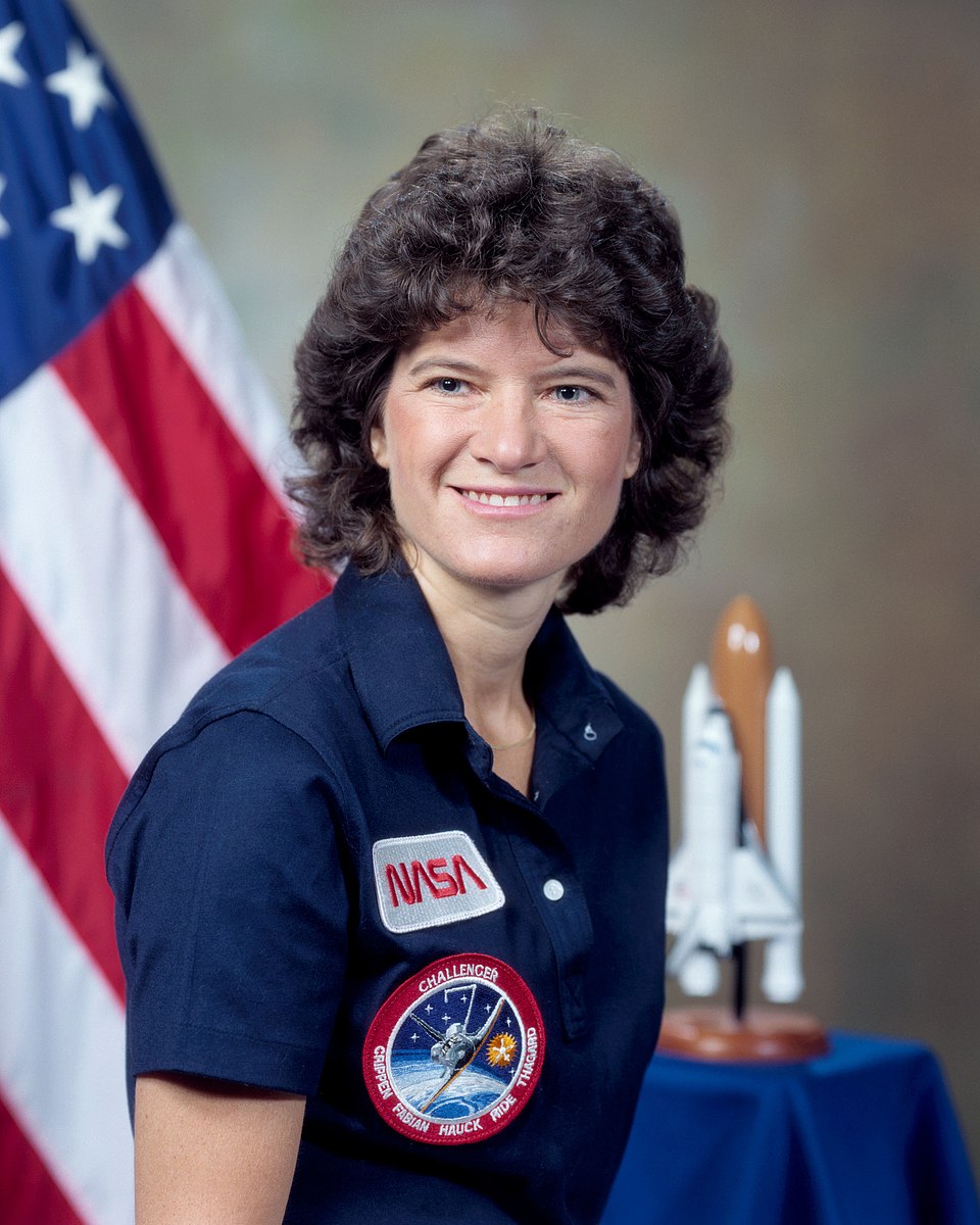 Retrato de Sally Ride