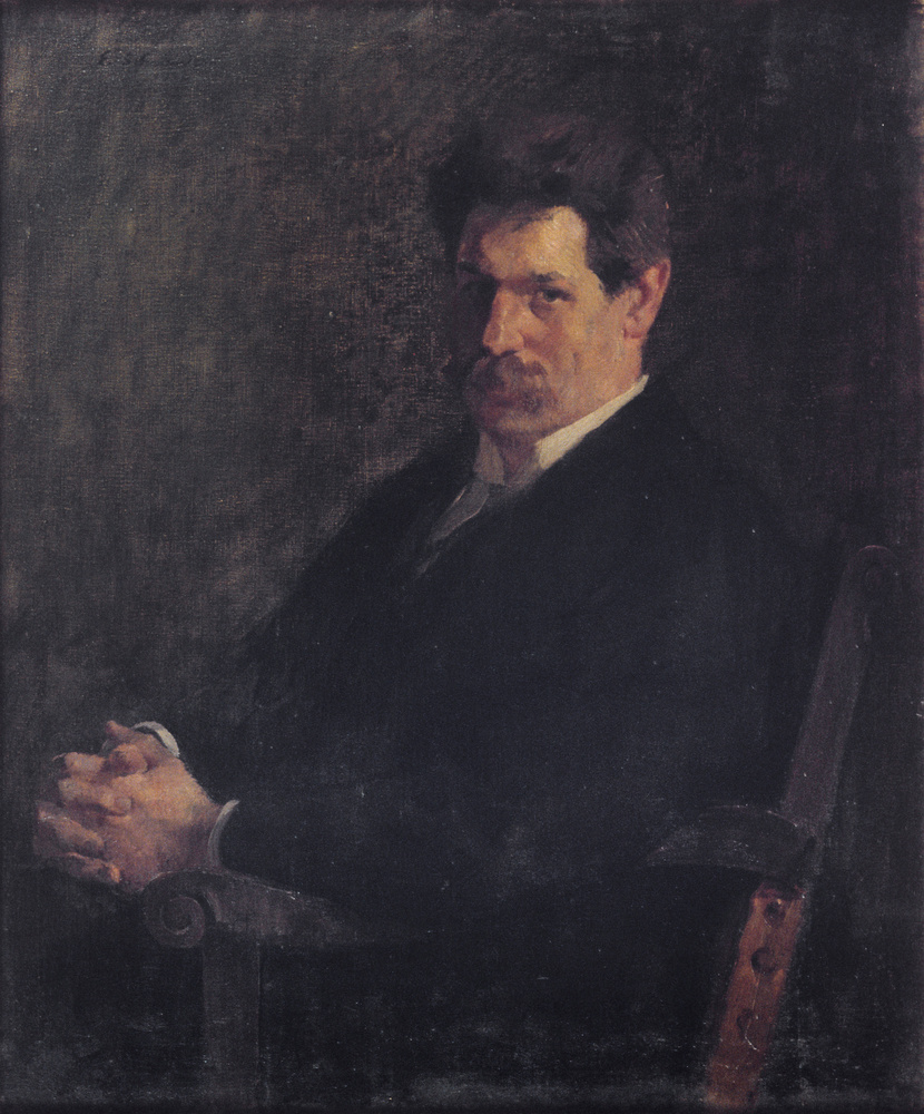 Retrato de Albert Schweitzer