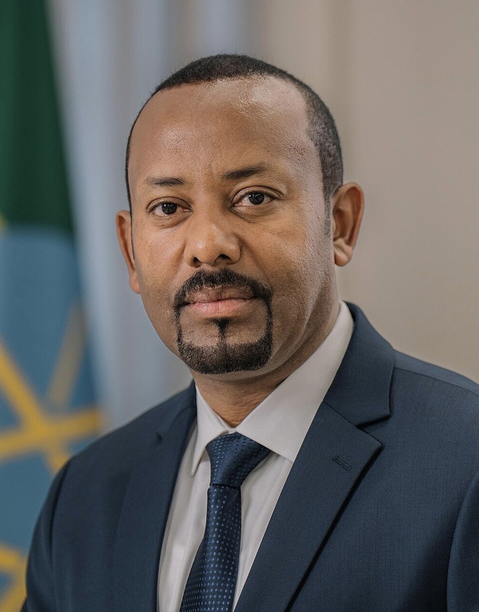 Retrato de Abiy Ahmed Ali