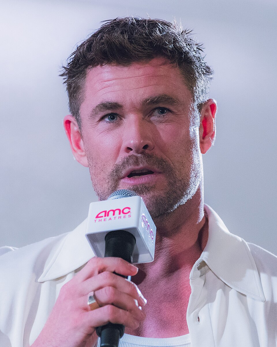 Retrato de Chris Hemsworth
