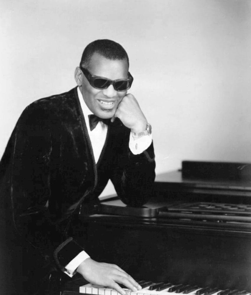 Retrato de Ray Charles