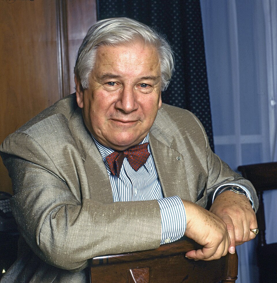Retrato de Peter Ustinov