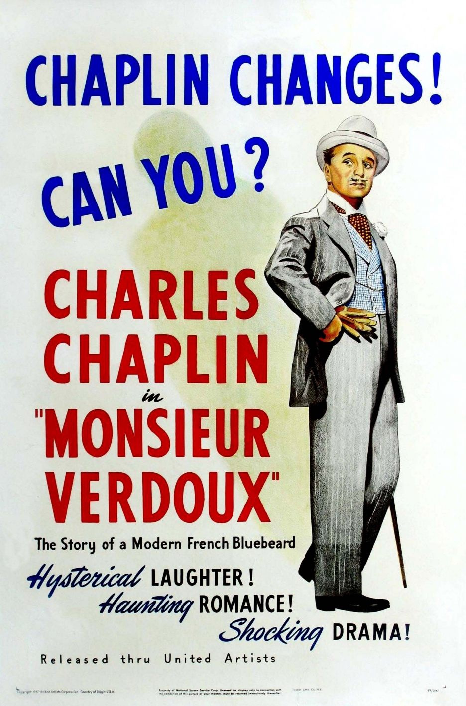 Retrato de Monsieur Verdoux
