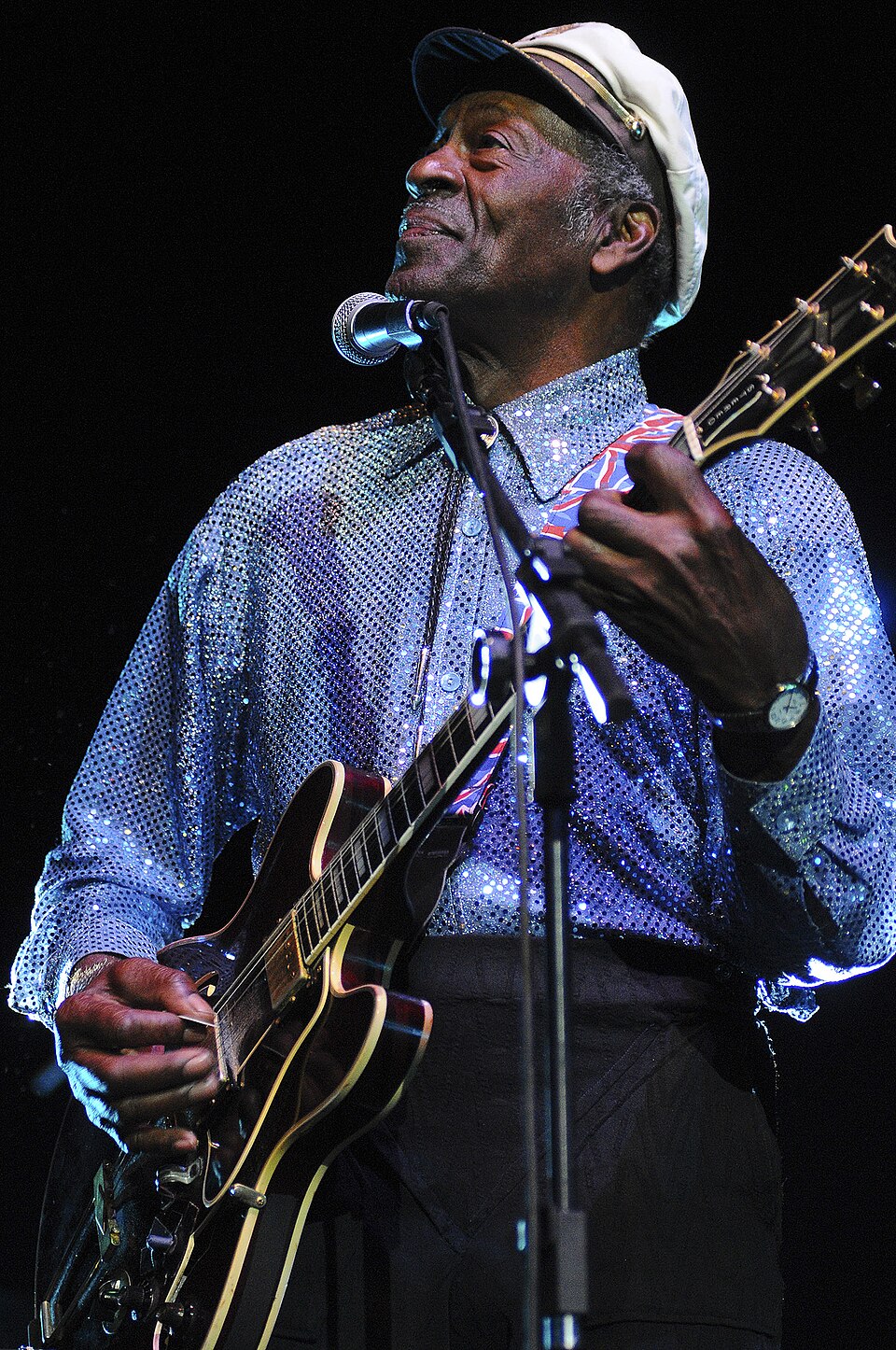 Retrato de Chuck Berry