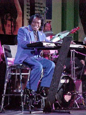 Retrato de James Brown