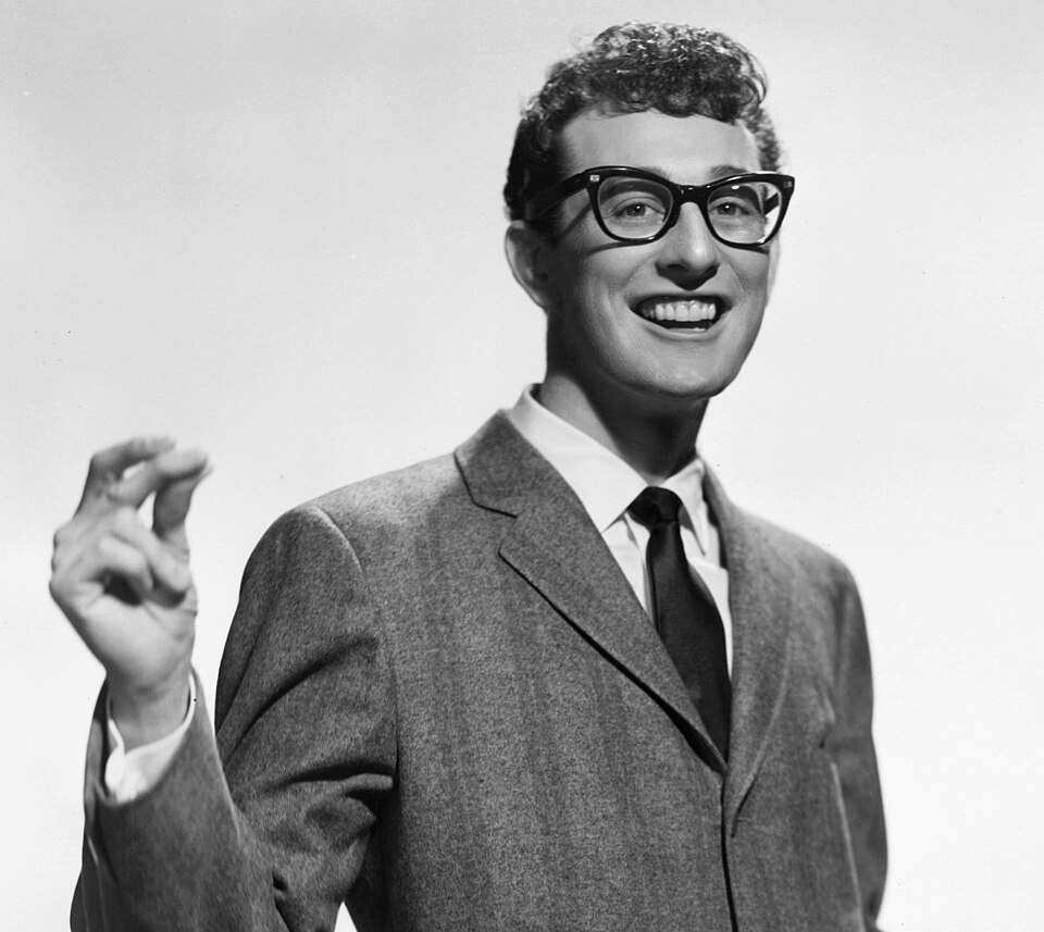 Retrato de Buddy Holly