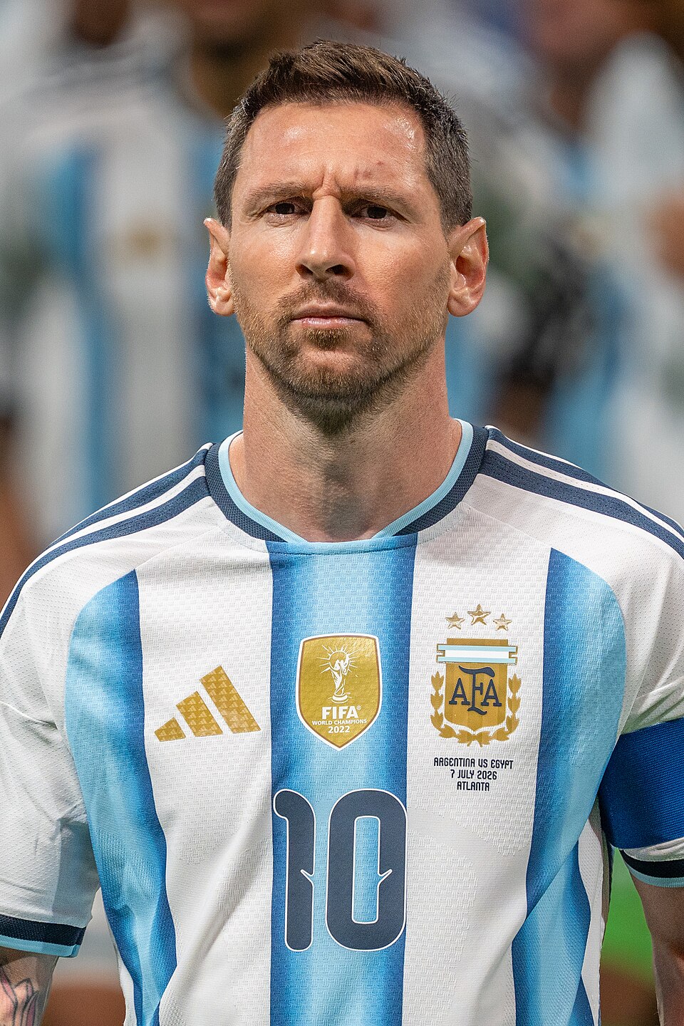 Retrato de Lionel Messi