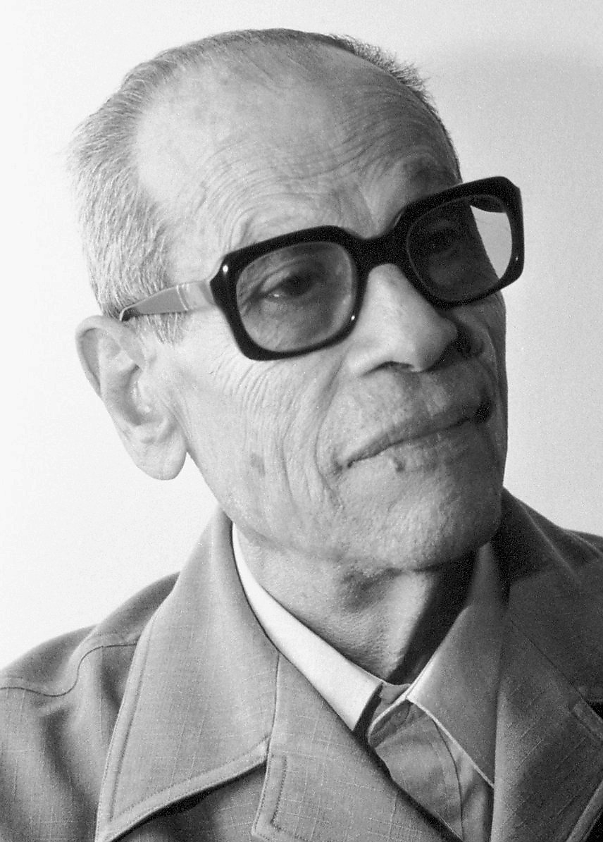 Retrato de Naguib Mahfouz