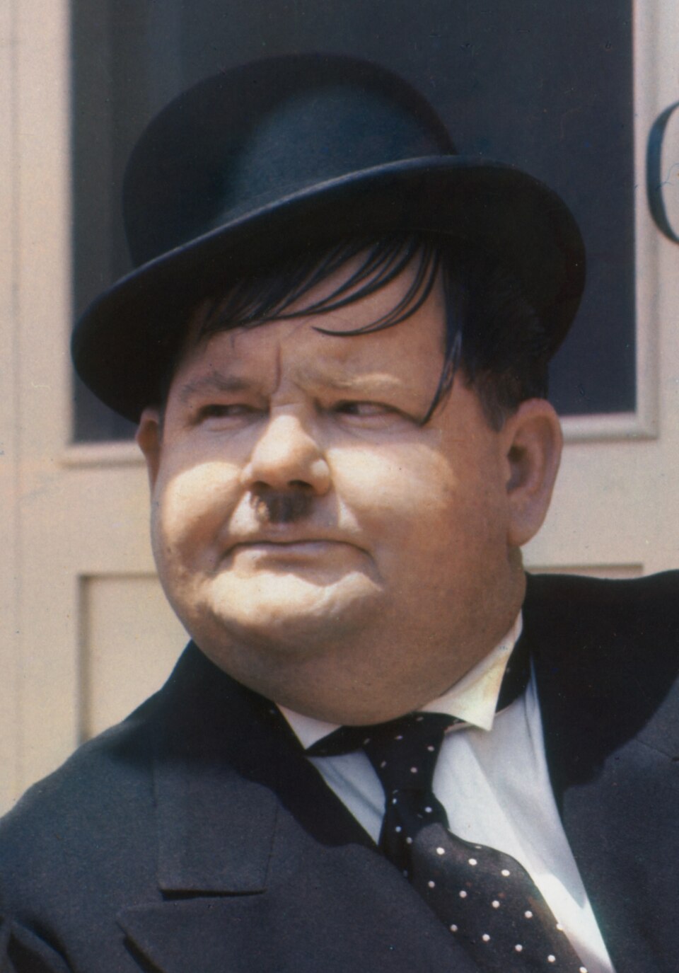 Retrato de Oliver Hardy