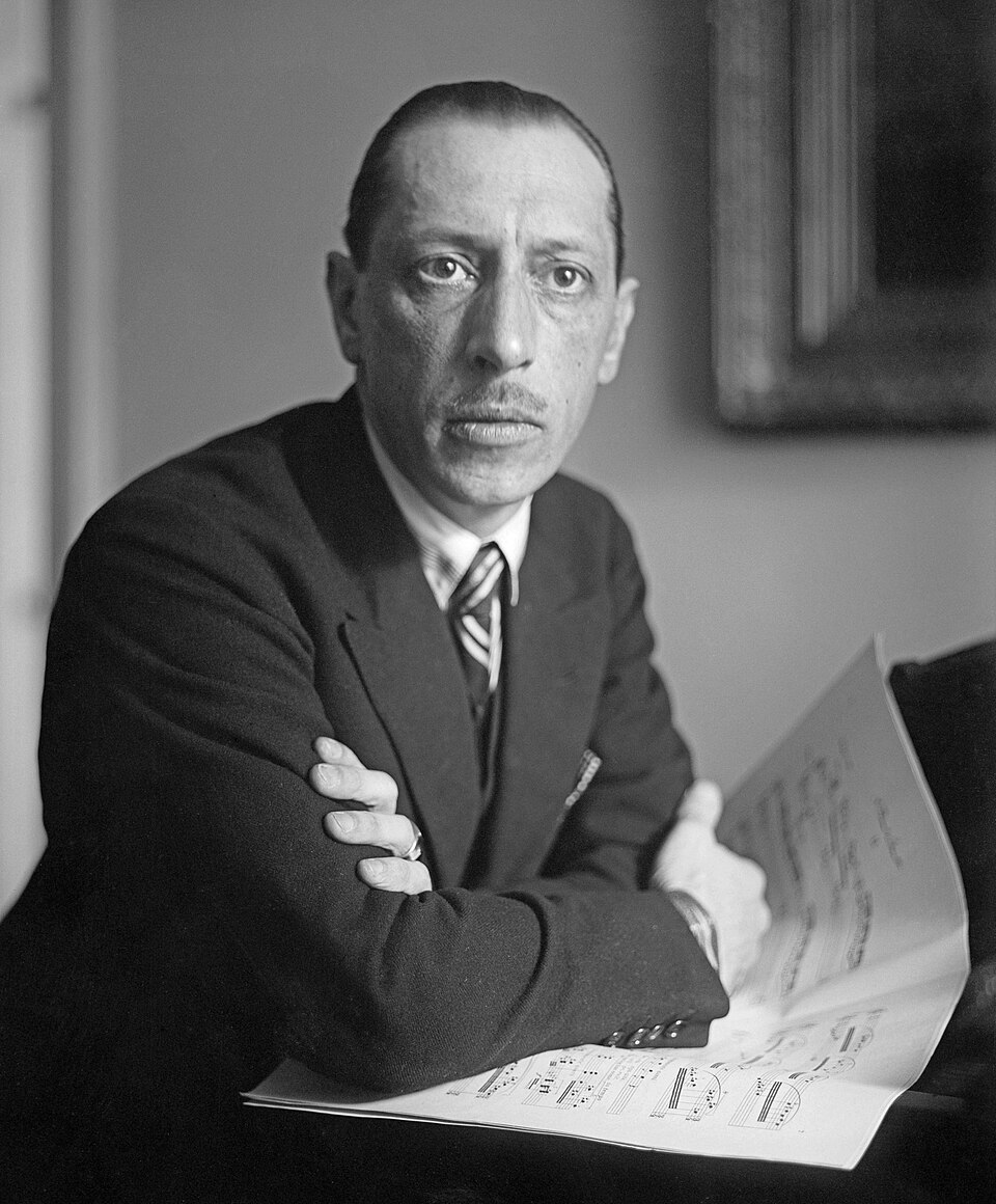 Retrato de Igor Stravinsky