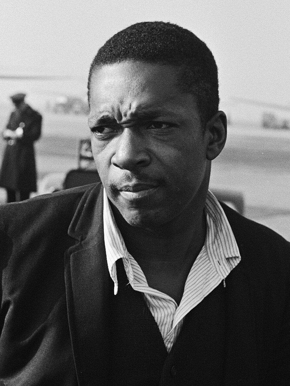 Retrato de John Coltrane