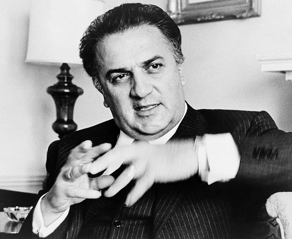 Retrato de Federico Fellini