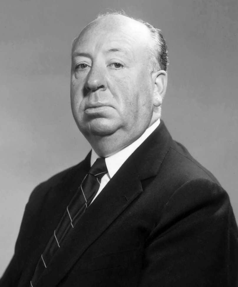 Retrato de Alfred Hitchcock