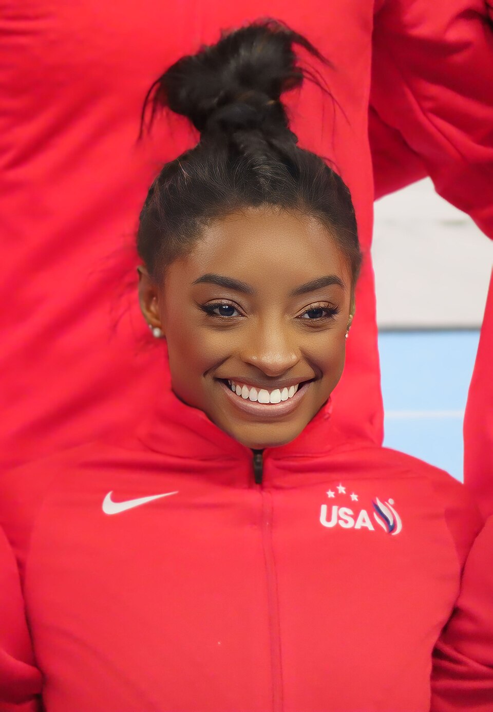 Retrato de Simone Biles
