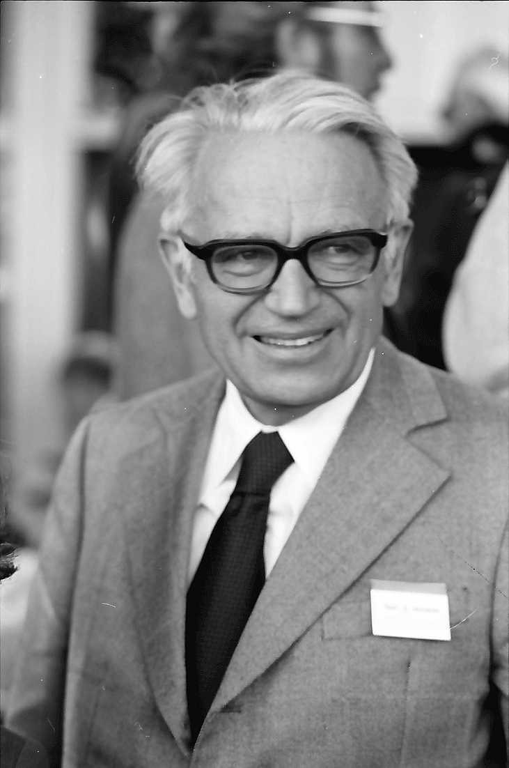 Retrato de Gerhard Herzberg