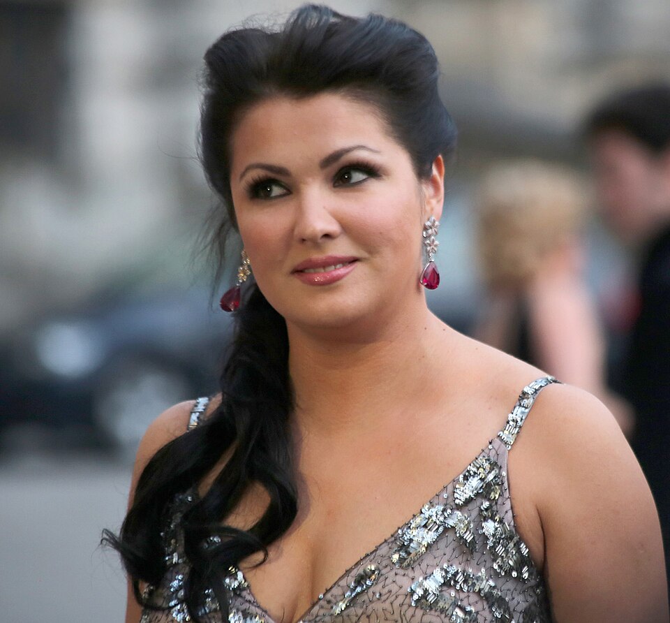 Retrato de Anna Netrebko