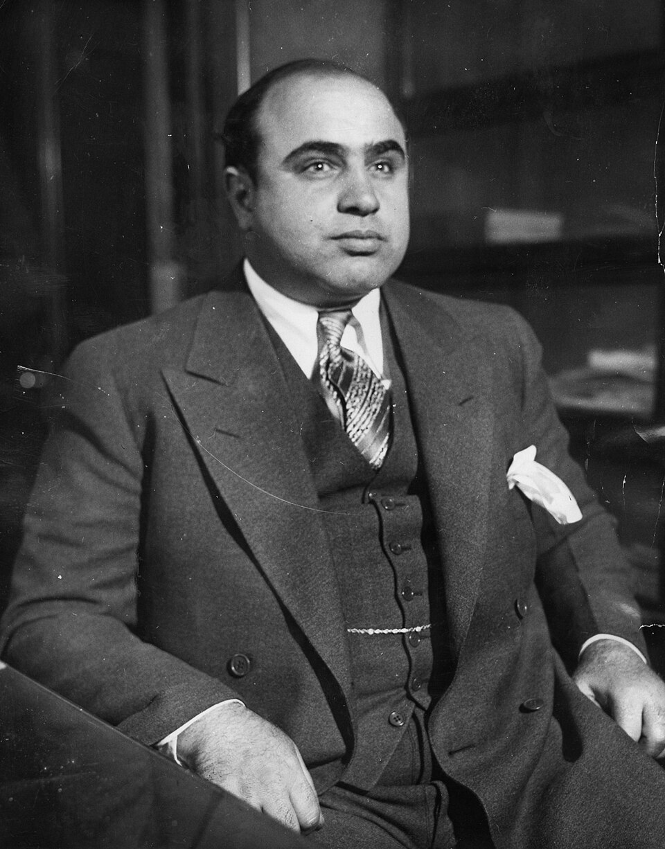 Retrato de Al Capone