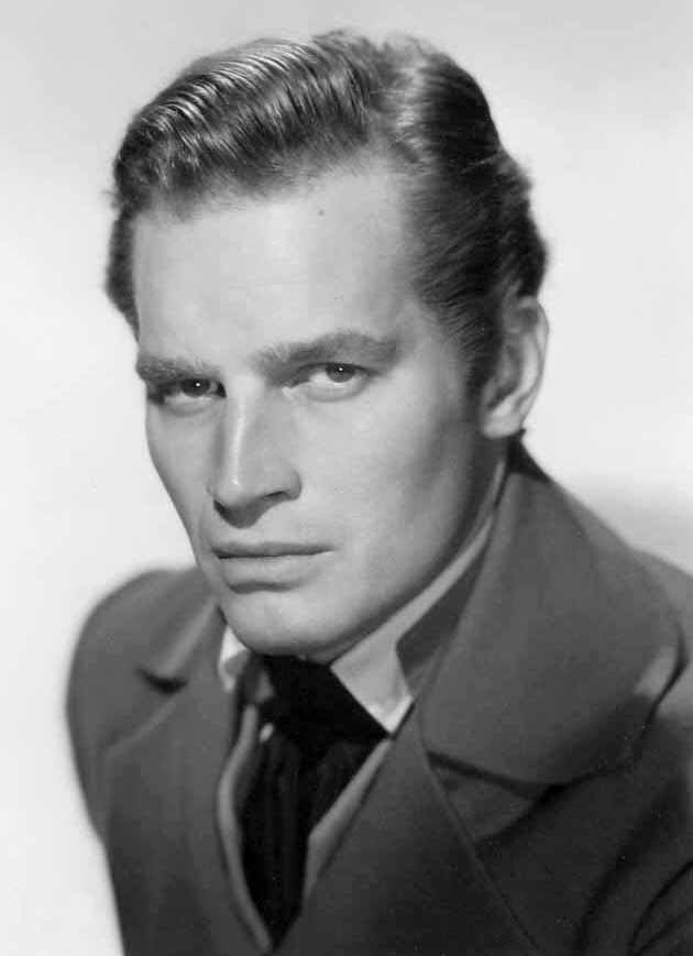Retrato de Charlton Heston