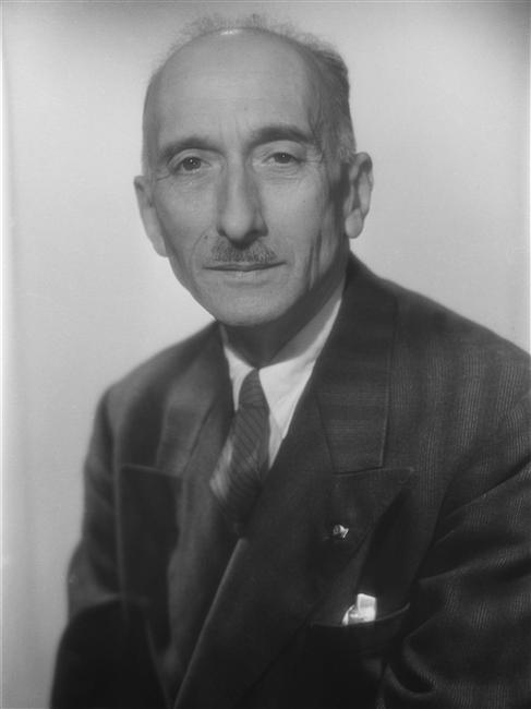 Retrato de François Mauriac