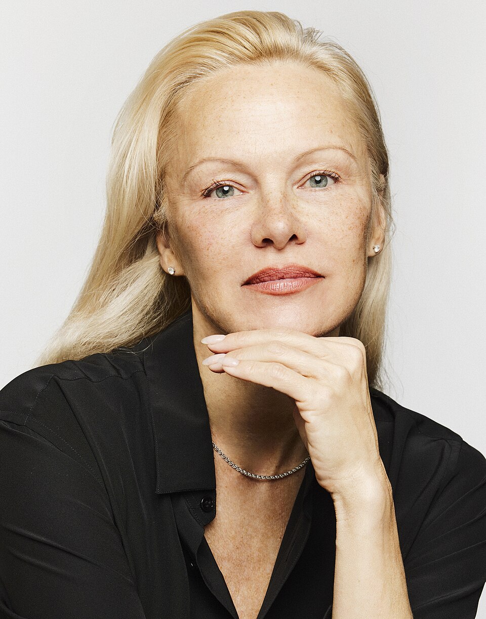 Retrato de Pamela Anderson