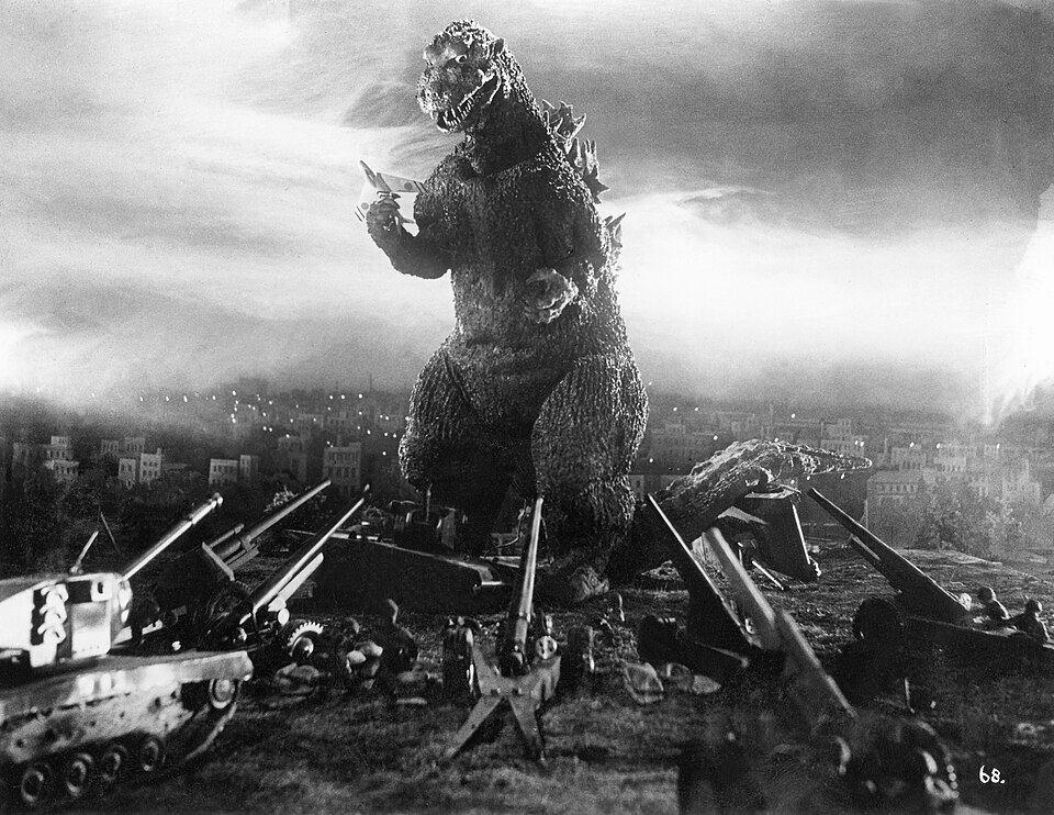 Retrato de Godzilla