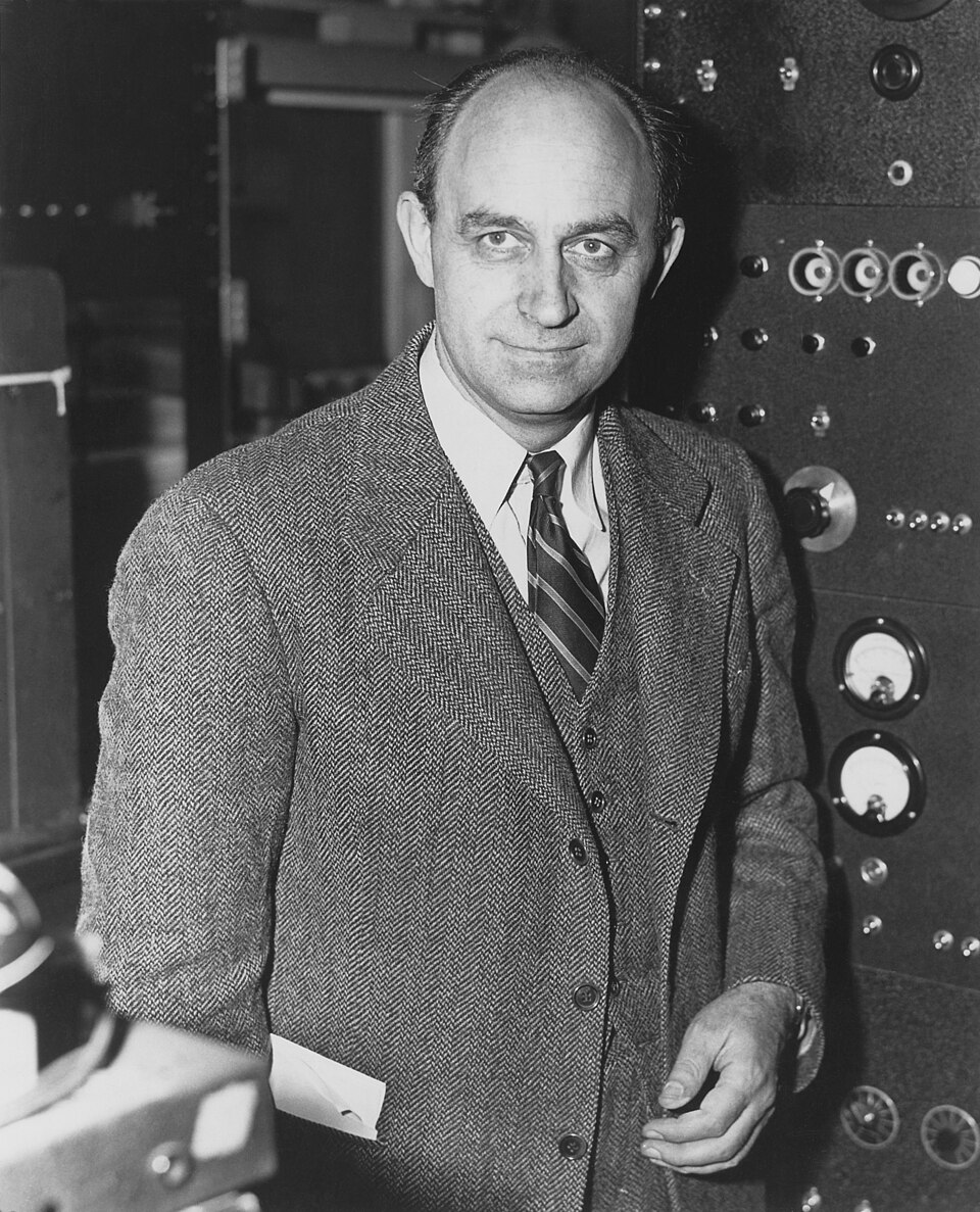 Retrato de Enrico Fermi
